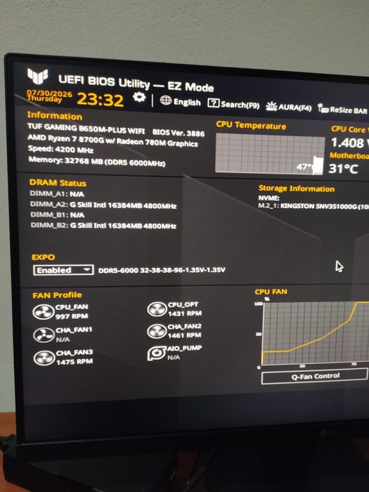 Motherboard ASUS B650M-Plus WIFI