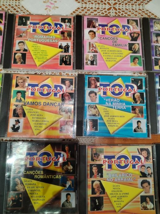Coleção CDs Top Portugal