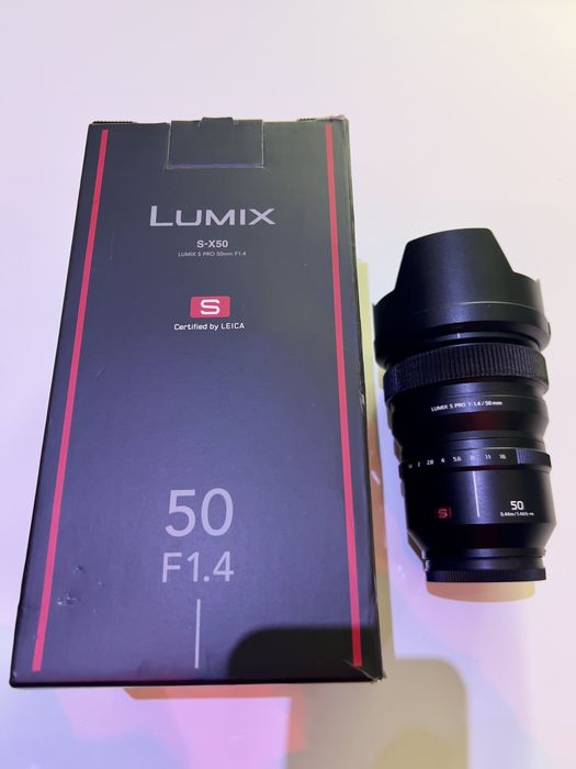 Aparat Lumix S1H + obiektywy 50mm, 35mm, 16-35mm + Rode VideomicPro+