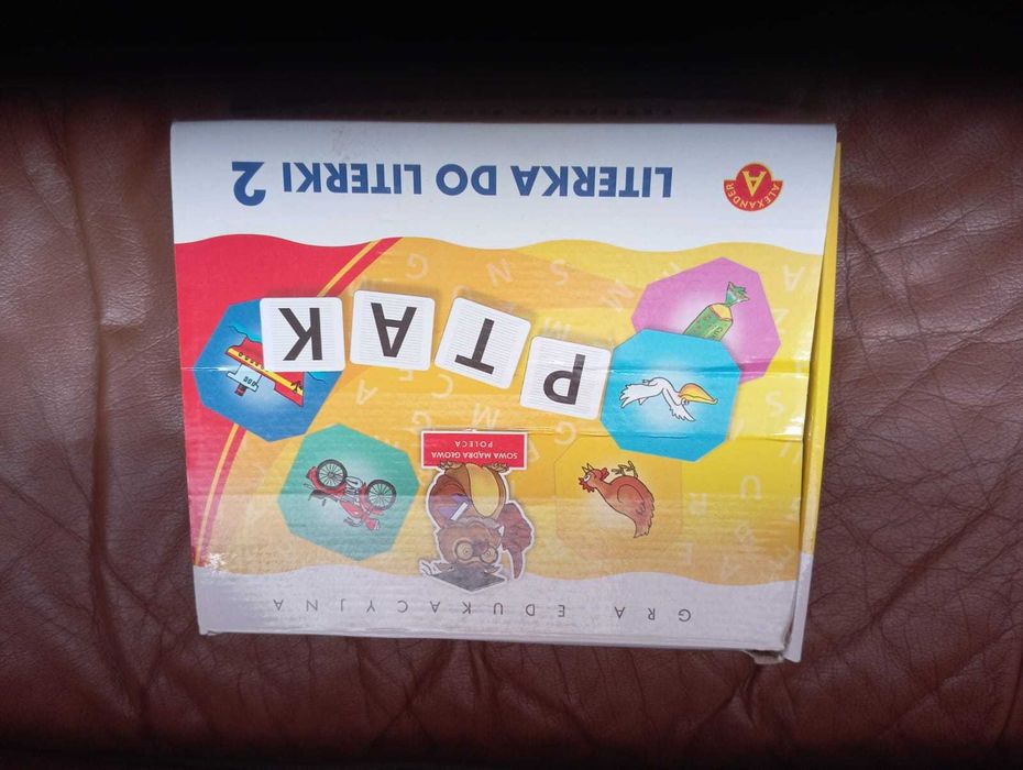 Gra edukacyjna Literka do literki