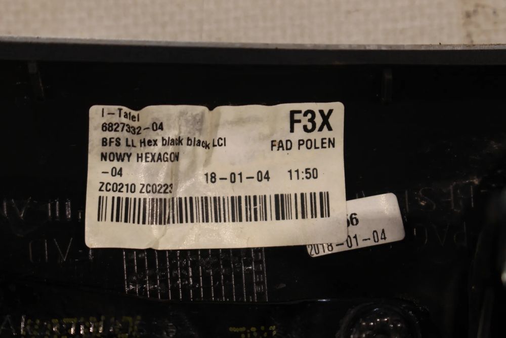 Friso tablier BMW 3 (F30, F80)