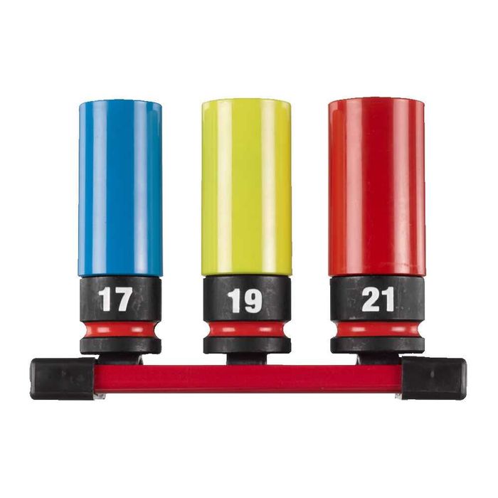 Набір головок ударних подовжених Milwaukee Automotive 3 шт