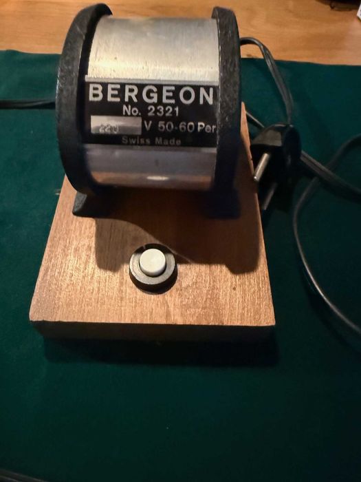 Zabytkowy demagnetyzer Bergeon No.2321 Sprawny i w super stanie