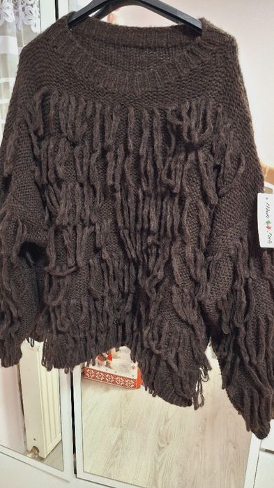 Sweterek mop czekolada nowy