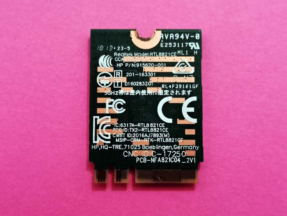 ReaLTek RTL8821cE - Karta Sieciowa WiFi