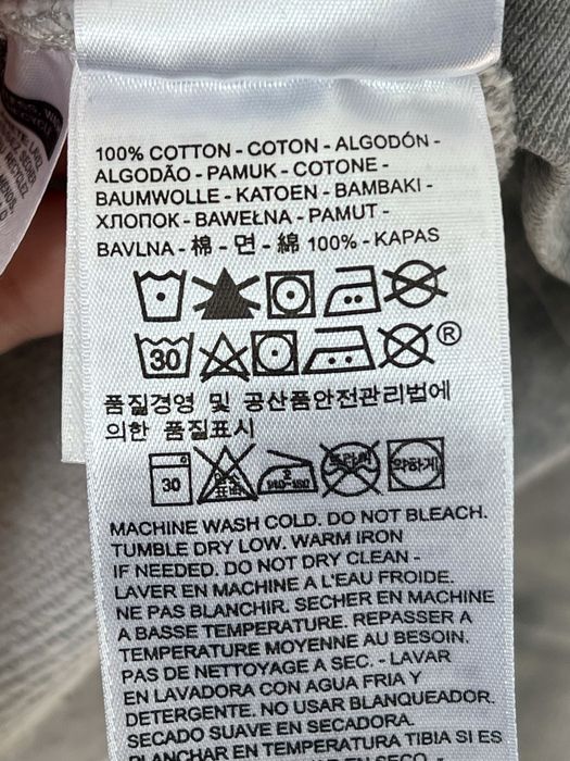 Szara bluza kangurka z kapturem Levi’s S