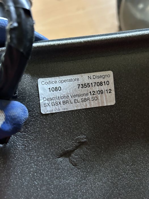 Ducato jumper boxer lusterko lewe rama długie