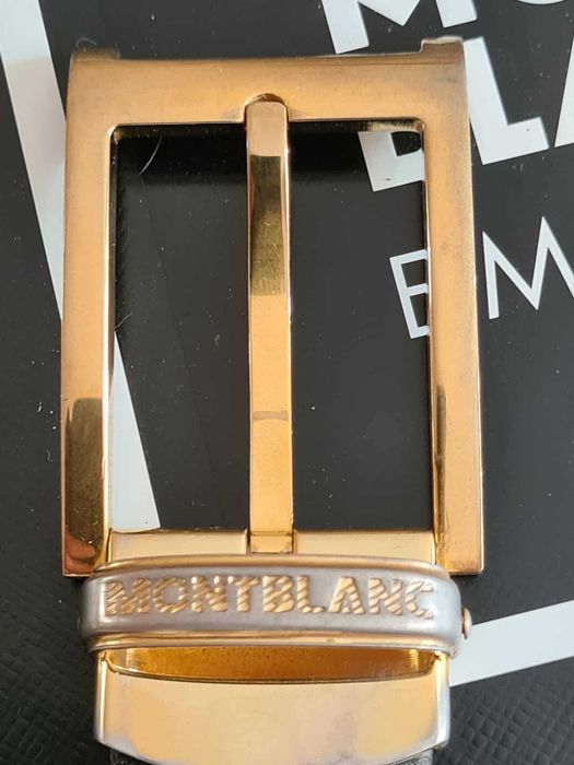 Пряжка  Montblanc с ремнем