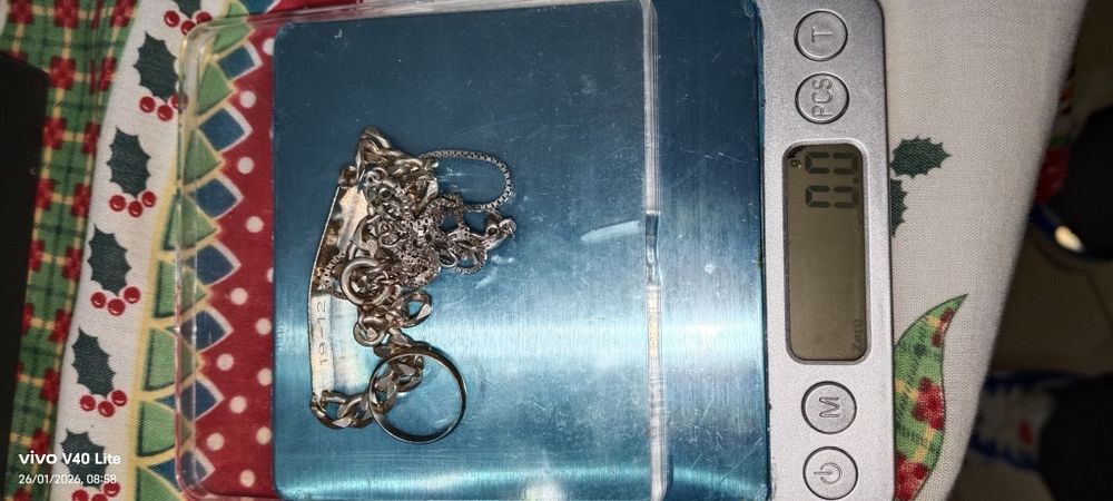 Vendo peças em prata