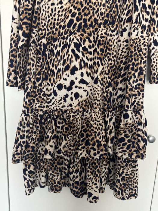 Sukienka panterka XL