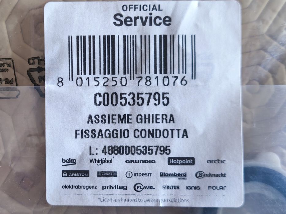 Porca de fixação conduta de lavagem