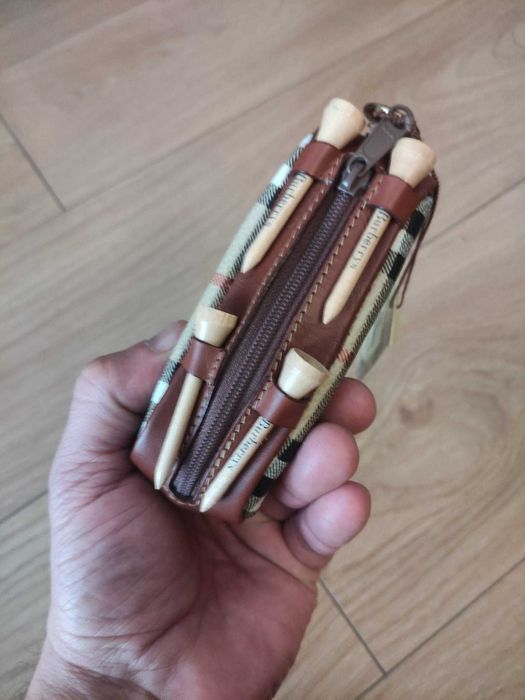 Burberry's of London - Raro saco de 3 bolas de golfe, novo