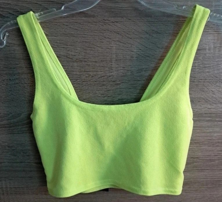 Nowy neonowy Top damski boohoo