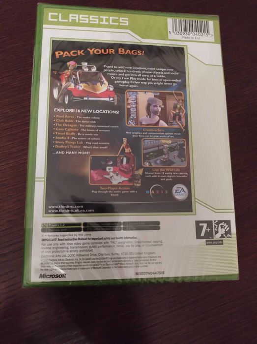 Jogo The Sims Bustin' Out XBOX