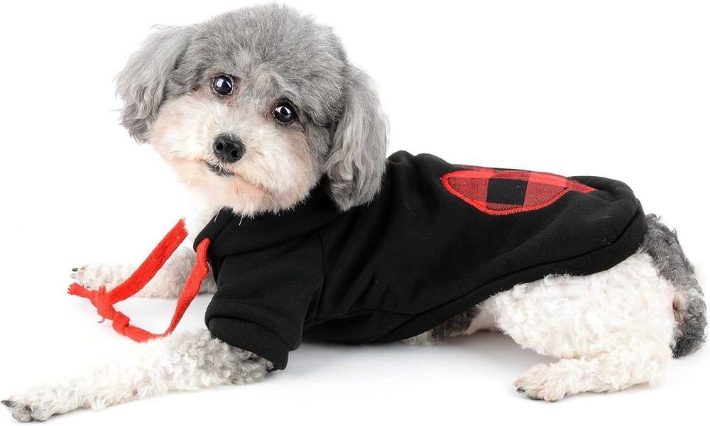 2 x BLUZA dla psa dresowa z kapturem ubranko XL