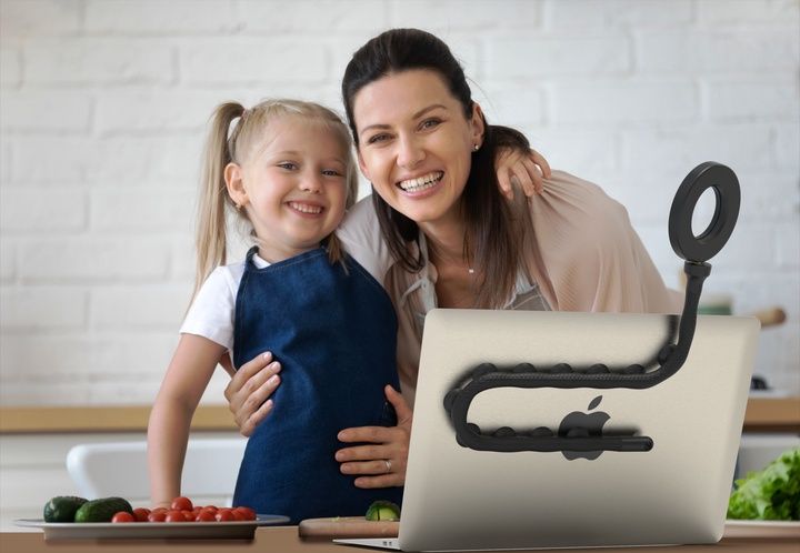 Кільцеве світло для відеодзвінків DigiPower Twist.