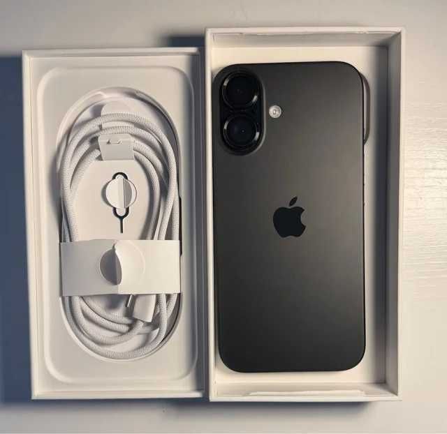 Apple iPhone 16 6.1" 128GB Black