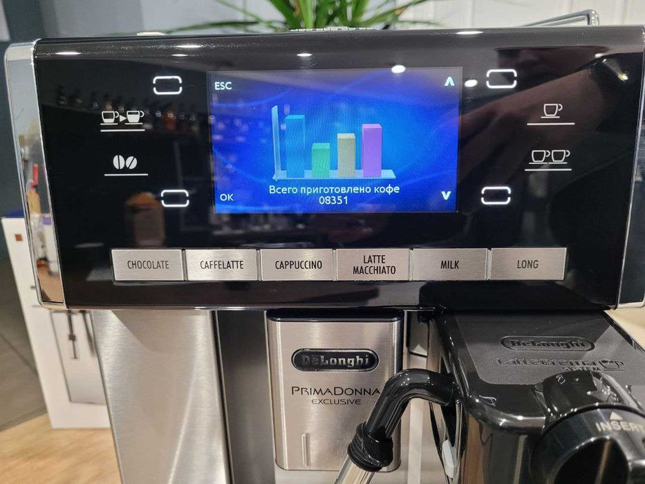 Кавоварка кофемашина премиум Delonghi ESAM 6850 M домой