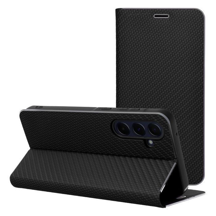Kabura LUNA Book Carbon do XIAOMI Redmi A5 ( 173,3 x 79,4 x 8,26) czarny