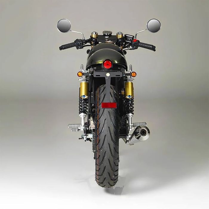 Conjunto de 4 piscas LED homologados moto cafe racer scrambler