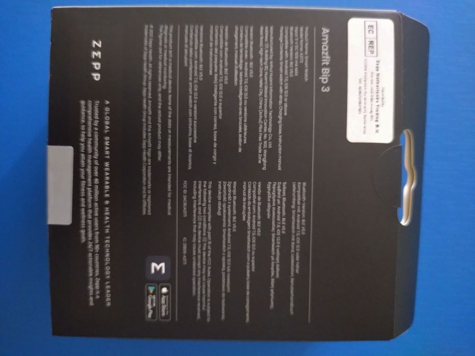 Amazfit Bip 3 Smart relógio