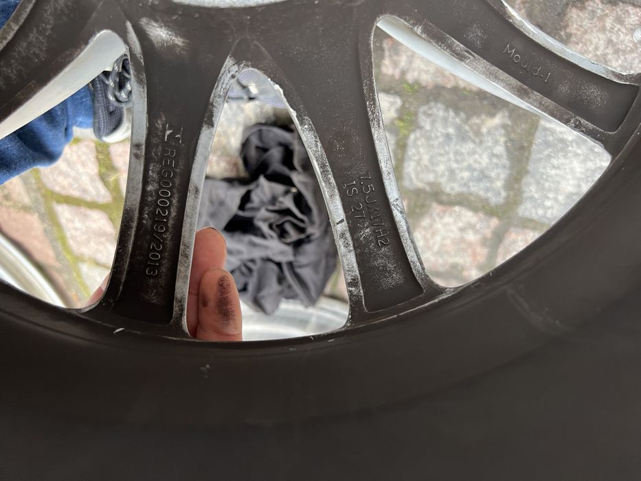 Felgi 17 Alu BMW seria 5 G30 G31 oryginał TPMS