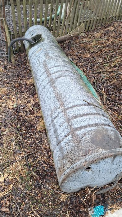 Beczka ocynkowana na wodę, nie mauzer