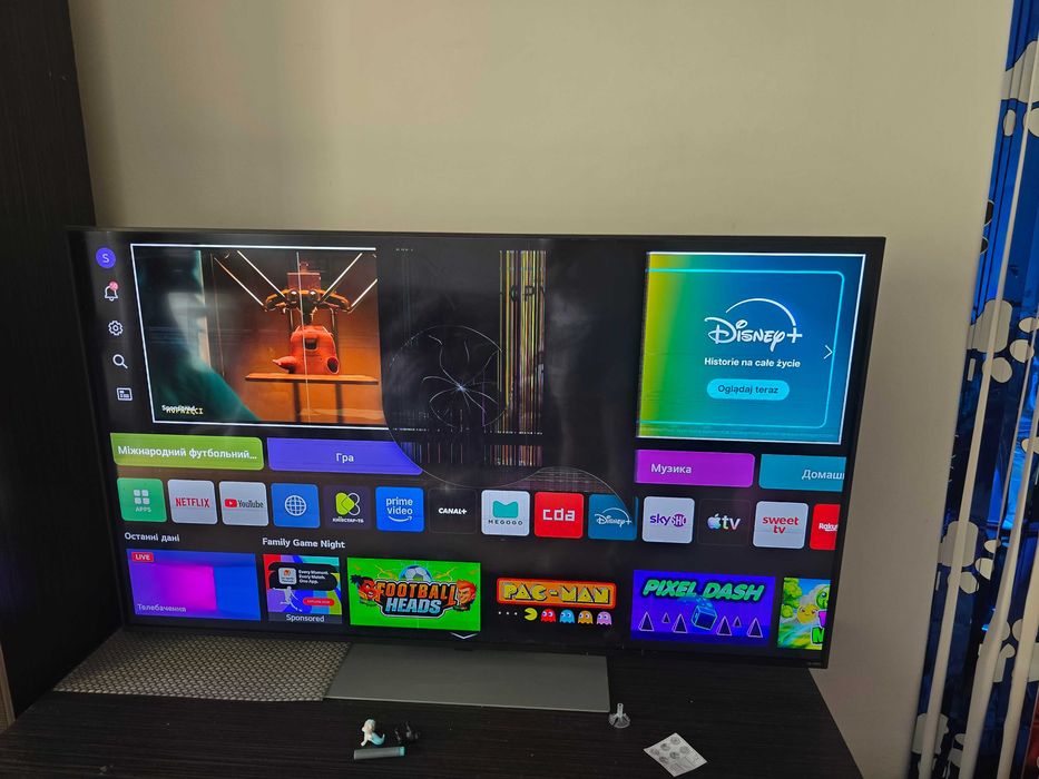 Telewizor 55QNED86A6A 55” QNED MiniLED 4K UHD 120Hz Smart TV.