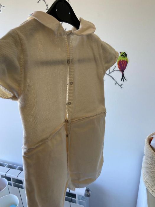 Fato de batizado menino NaturaPura