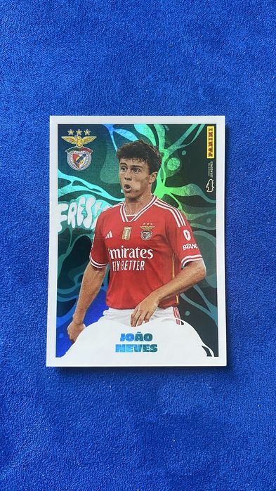 Cromo João Neves Rookie Fresh 2022-23 SLB Benfica