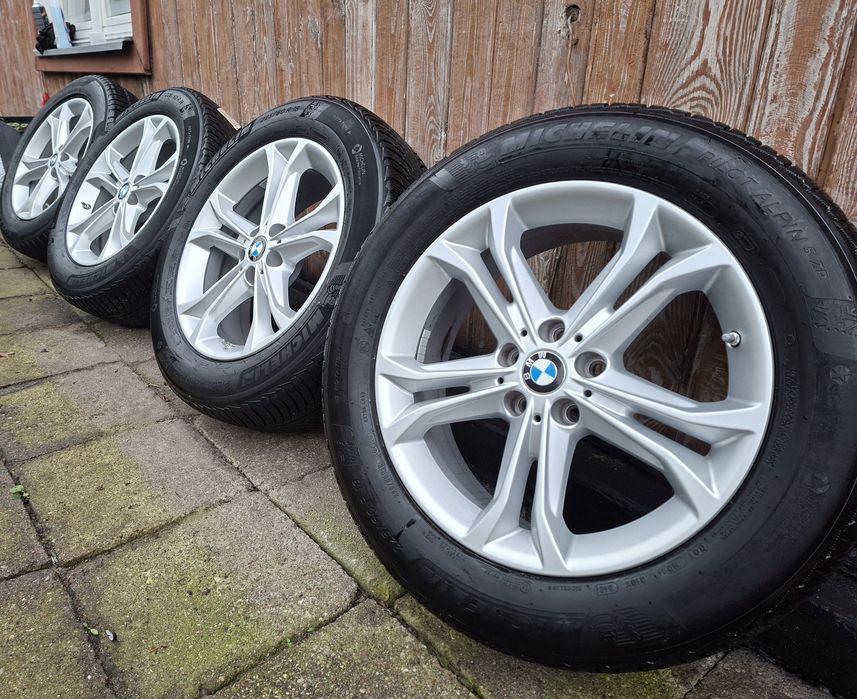 Oryginalne Koła Zimowe 18" BMW X3 X4  5x112  Czujniki ciśnienia TPMS
