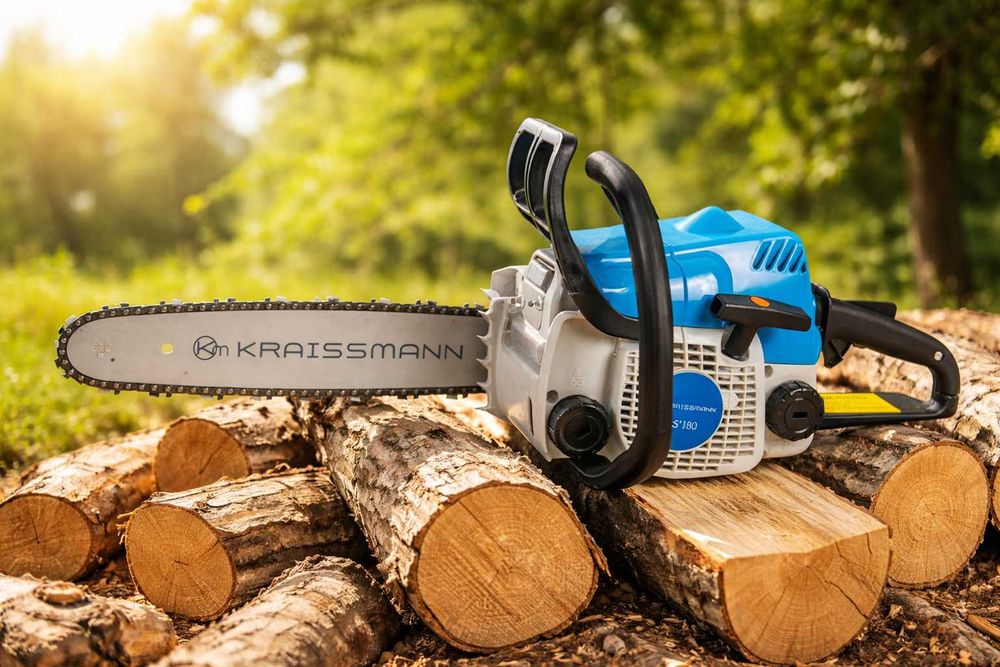 Бензопила KRAISSMANN KS'180 (шина 350 мм, 32 куб. см)