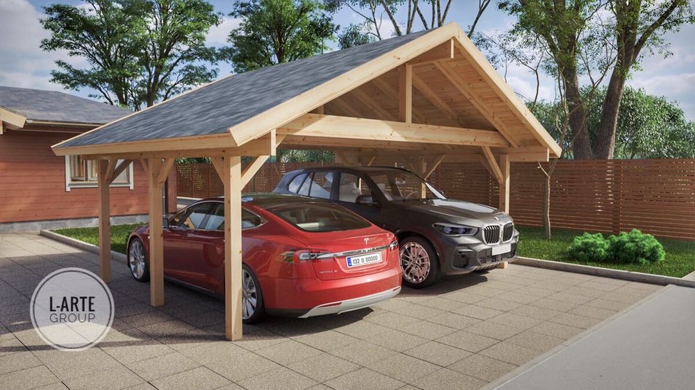 BILBAO Wiata Altana Carport 670x580 cm Producent