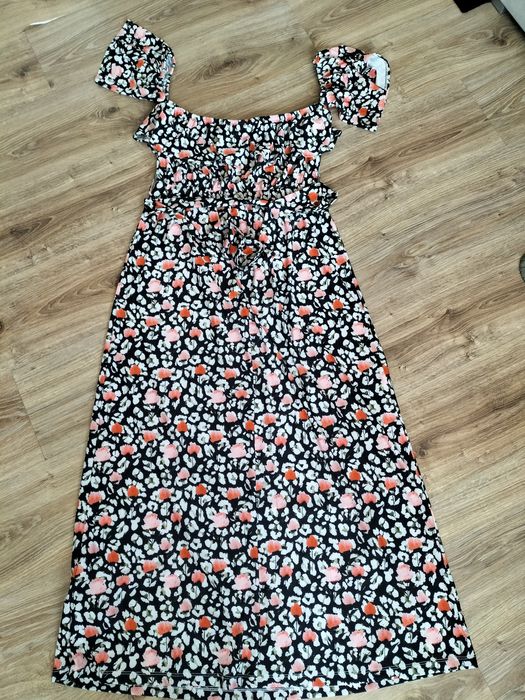 Sukienka długa, hiszpanka . L. Bonprix