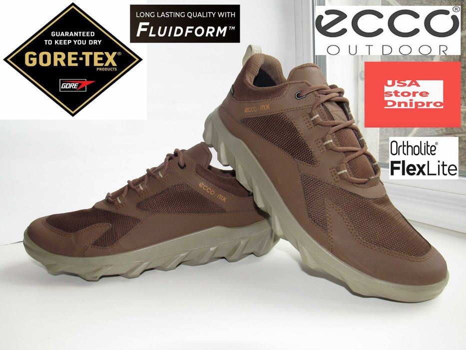 Кроссовки мембранные Ecco Sport MX M Low Gore-Tex разм. 42 (27.5см)