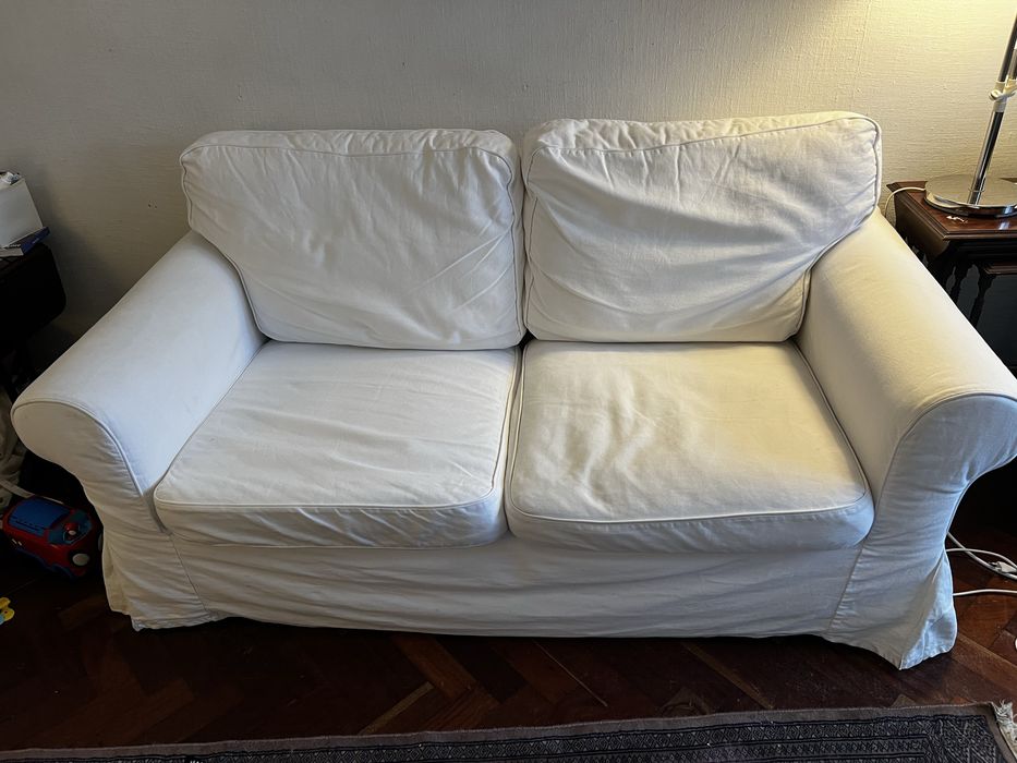 Sofa IKEA EKTORP 2 lugares branco