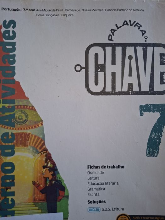 Manuais escolares 7° e 8° ano NOVOS