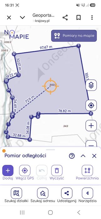 Działka rolna- Zasań - Widok 3
