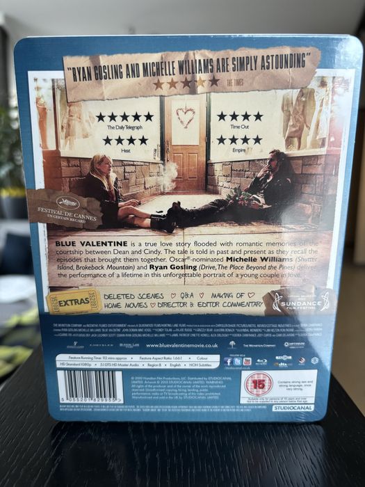 Blue Valentine Steelbook Bluray