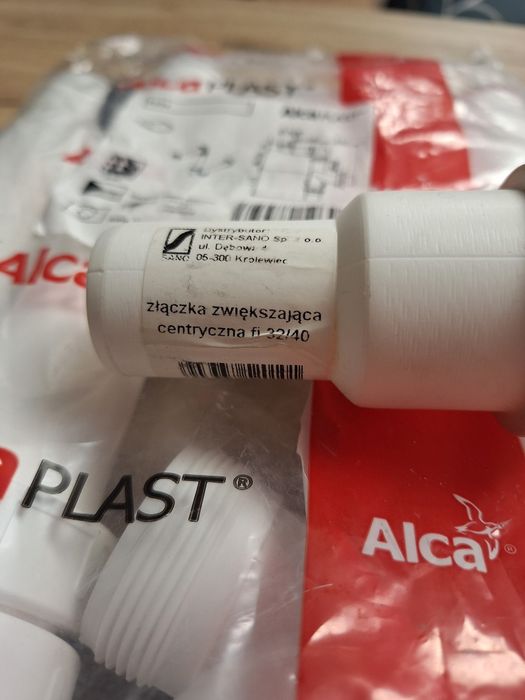 Syfon umywalkowy AlcaPlast A434 G 5/4" + złączka fi 32/40, nowy