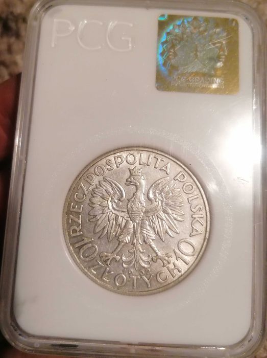 10 zł 1932 rok MS 68