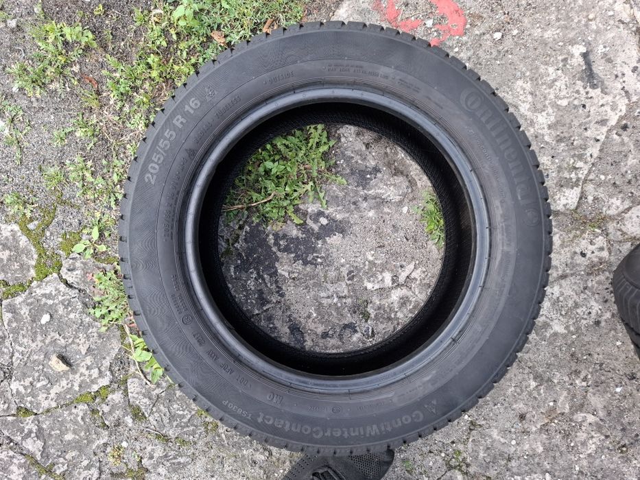 Opony Zima Continental 205/55/16 Komplet Ladne