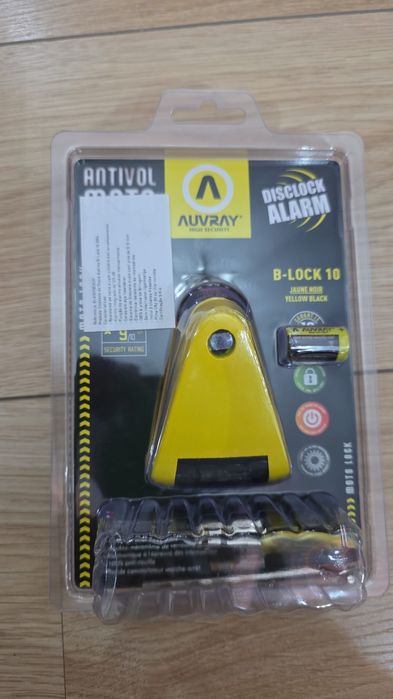 Antirroubo / Bloqueador de Disco com Alarme AUVRAY B-LOCK 10