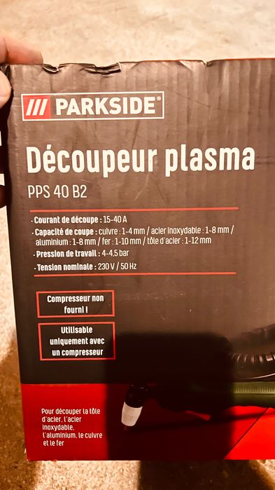 Cortador plasma parkside