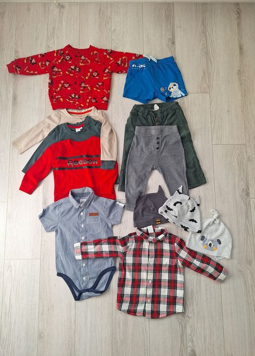 Paka ubrań chłopięcych rozmiar 80