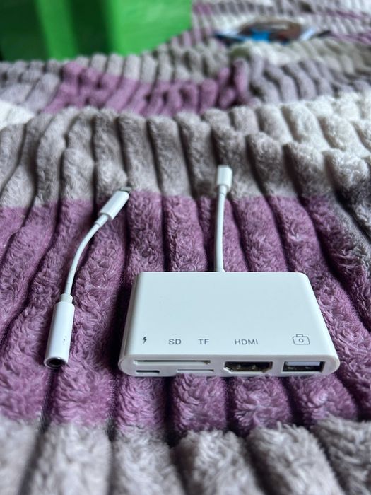 adapter Lightning - jack 3.5mm dla iphone