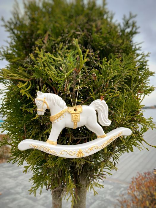 Ялинкова іграшка/прикраса коник