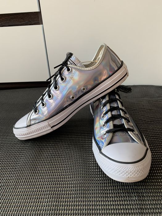 Converse All Star unisex kolor szrebrny