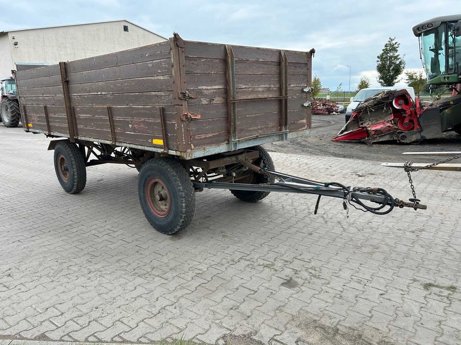 przyczepa rolnicza wywrotka Ferma 4.5t zarejestrowana 3,5 4 5 sprawna
