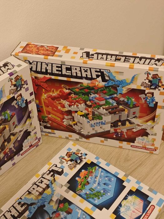 Blocos de construção Minecraft 4 em 1